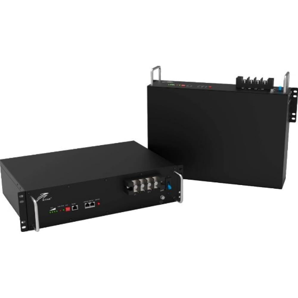 Акумулятор Ritar LiFePO4 25,6V 100Ah 2560Wh для монтажу в стійку