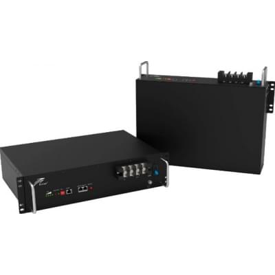 Аккумулятор литий-железо-фосфатный(LiFePo4) Ritar LiFePO4 25,6V 100Ah 2560Wh для монтажа в стойку