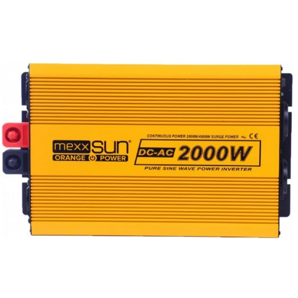 Инвертор Mexxsun MXSPSW-2000, 12V/220V, 2000W