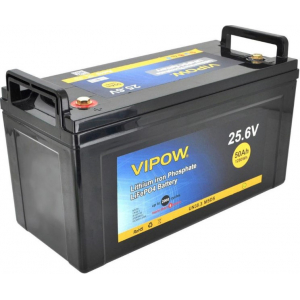 Vipow LiFePO4 25,6V 50Ah