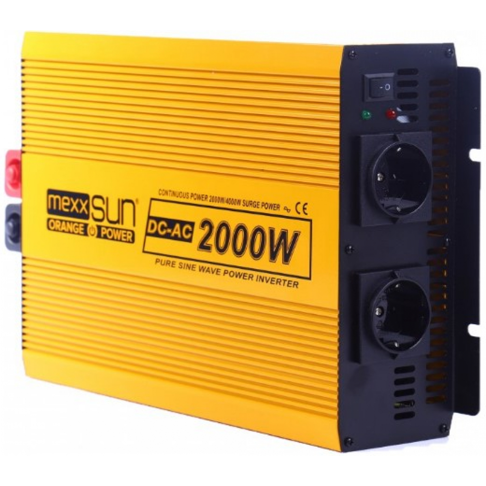 Инвертор Mexxsun MXSPSW-2000, 12V/220V, 2000W