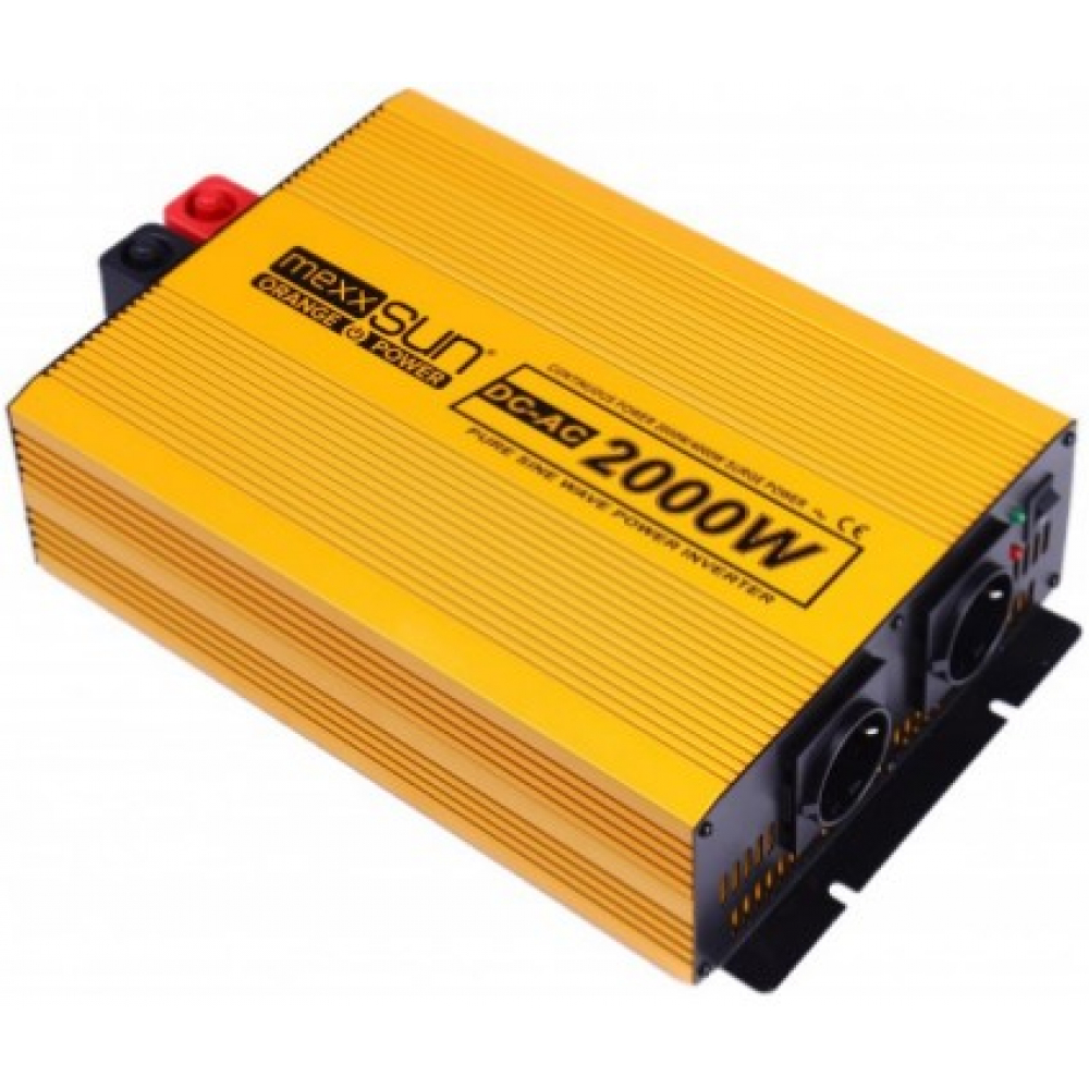 Инвертор Mexxsun MXSPSW-2000, 12V/220V, 2000W