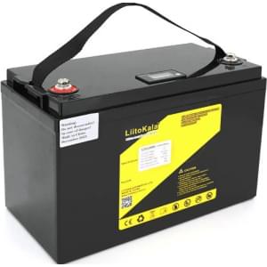 LiitoKala LiFePO4 12,8V 100Ah BMS(20(100)A/200A) c LCD дисплеем