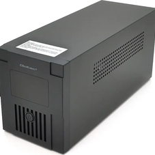 ДБЖ Qoltec QLT1200 (720W) LСD, AVR, 3st, 2xSCHUKO socket, 2x12V7.5Ah, metal Case