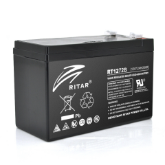 Ritar AGM RT1272B, Black Case, 12V 7,2Ah