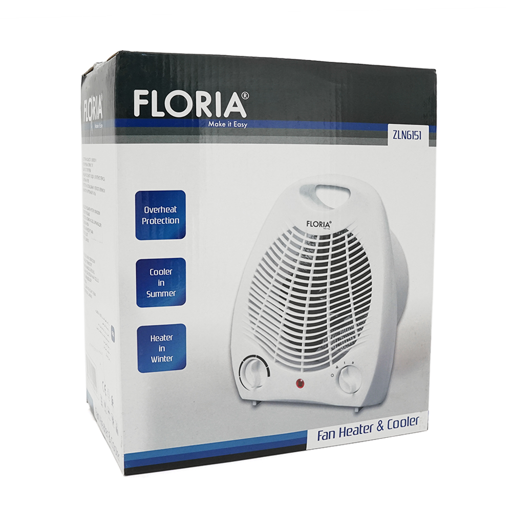 Тепловентилятор Floria ZLN-6151, 2000Вт, Box
