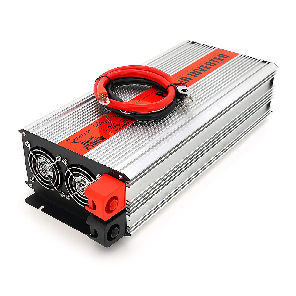 Автономный преобразователь напряжения Ritar RSX-2500, 12V/220V, 2500W