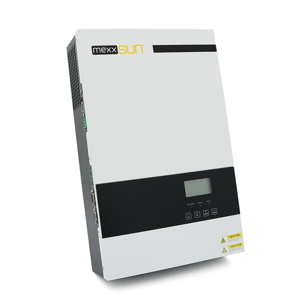 Инвертор Mexxsun VMII PRO 3,0KW, 3000VA/3000w, 24V, ток заряда 0-80A, 160-275V, МРРТ120-450 (100А, 500 Vdc)Parallel