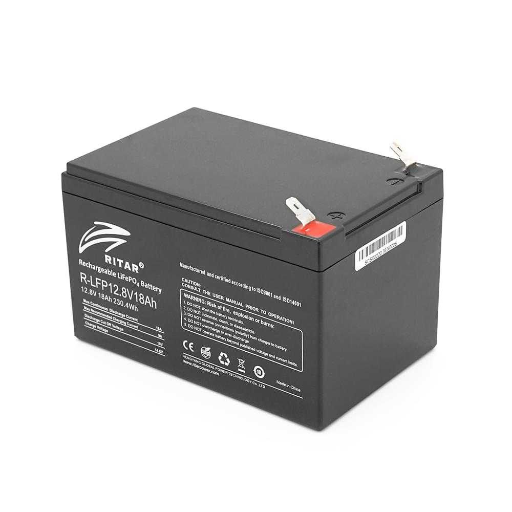 Аккумулятор Ritar LiFePO4 12,8V 8Ah BMS4A@4S