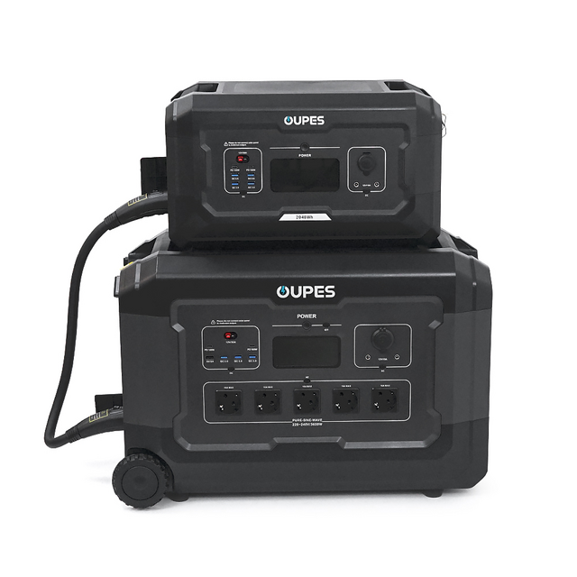 Зарядная станция Oupes S3+S2, LiFePO4, 3600W, PEAK 7000W, 5120Wh