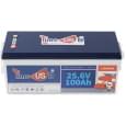 Акумулятор літій-залізо-фосфатний (LiFePo4) Timeusb LiFePO4 24V 100Ah, 2560Wh, BMS 100A
