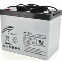 Ritar AGM RA12-70, Gray Case, 12V 70Ah