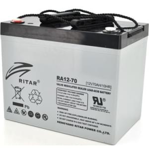 Ritar AGM RA12-70, Gray Case, 12V 70Ah Ritar AGM RA12-70, Gray Case, 12V 70Ah