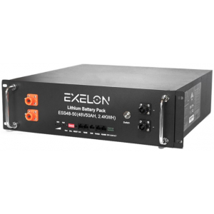 Exelon LiFePO4 48V 50Ah 2400Wh, BMS 50A Exelon LiFePO4 48V 50Ah 2400Wh, BMS 50A