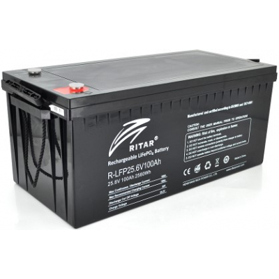 Аккумулятор Ritar LiFePO4 25,6V 100Ah (2560Wh)