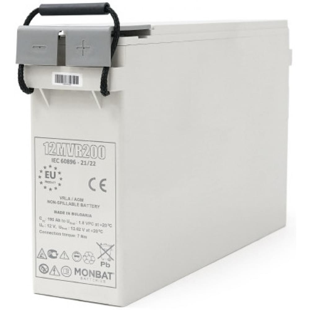 Аккумулятор Monbat Front Terminal 12MVR200 AGM 12V 200Ah