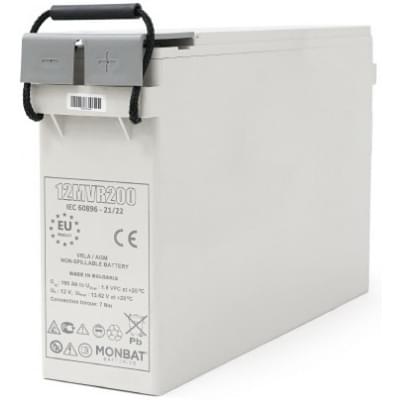 Аккумулятор свинцово-кислотный (AGM) Monbat Front Terminal 12MVR200 AGM (12V 200Ah)