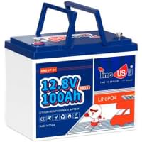 Timeusb 12V 100Ah Pro, 1280Wh, BMS 100A