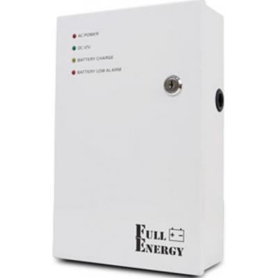 ДБЖ Full Energy BBG-125-L у метал корпусі із замком 12В/5А, під АКБ 18Аг