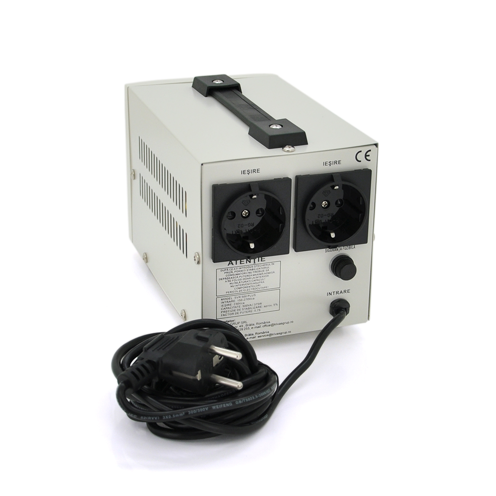 Стабилизатор напряжения Conter SVR-PLUS-500VA/375W