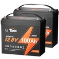 Акумулятор літій-залізо-фосфатний  LiTime L12V100-100-Mini-16-A60 LiFePO4 12.8 100Ач 1280Wh
