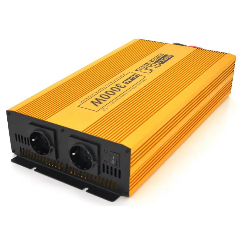 Инвертор Mexxsun MXSPSW-3000, 12V/220V, 3000W