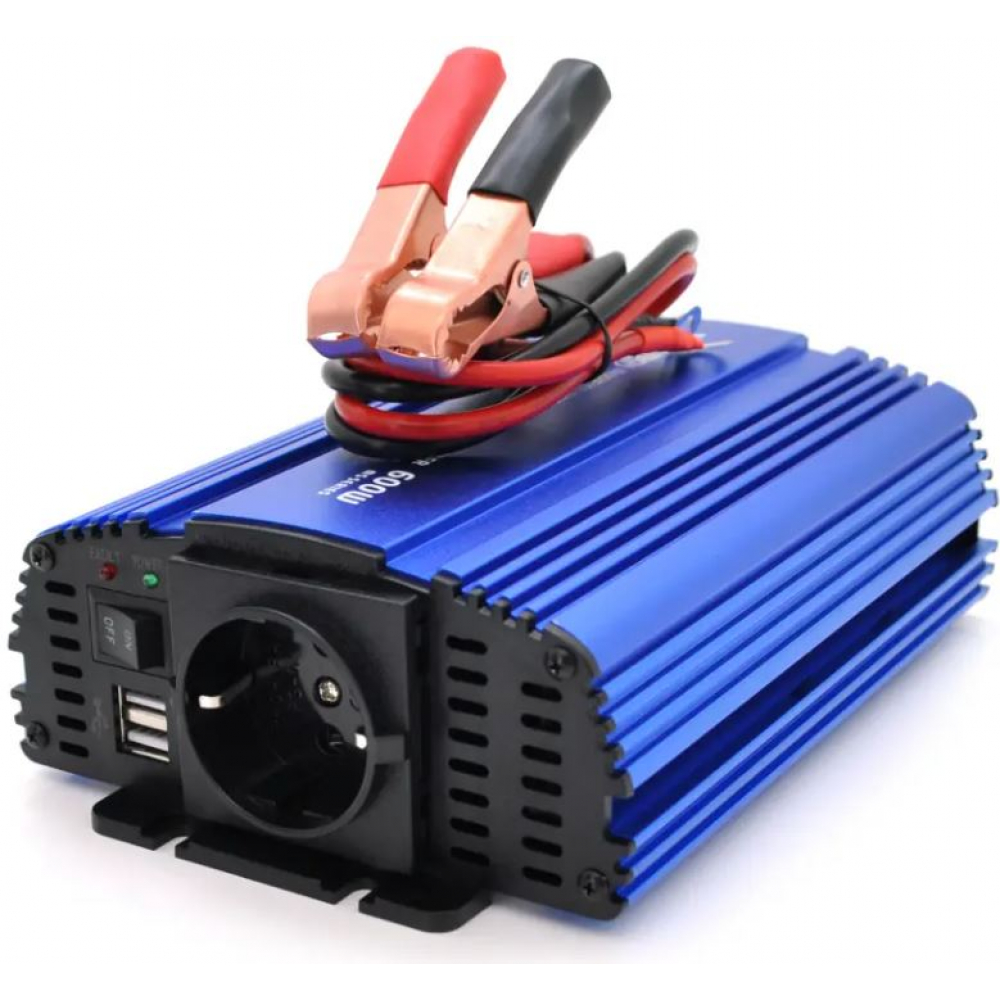 Инвертор TommaTech MS-600, 12V/220V, 600W