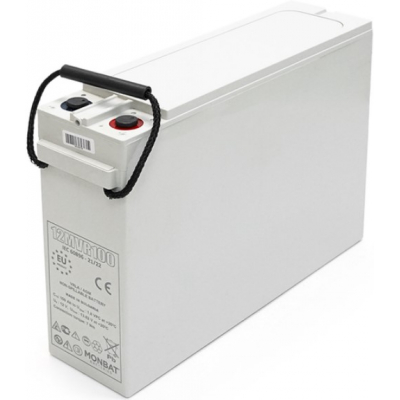 Акумулятор свинцево-кислотний (AGM) Monbat Front Terminal 12MVR100 AGM (12V 100Ah)