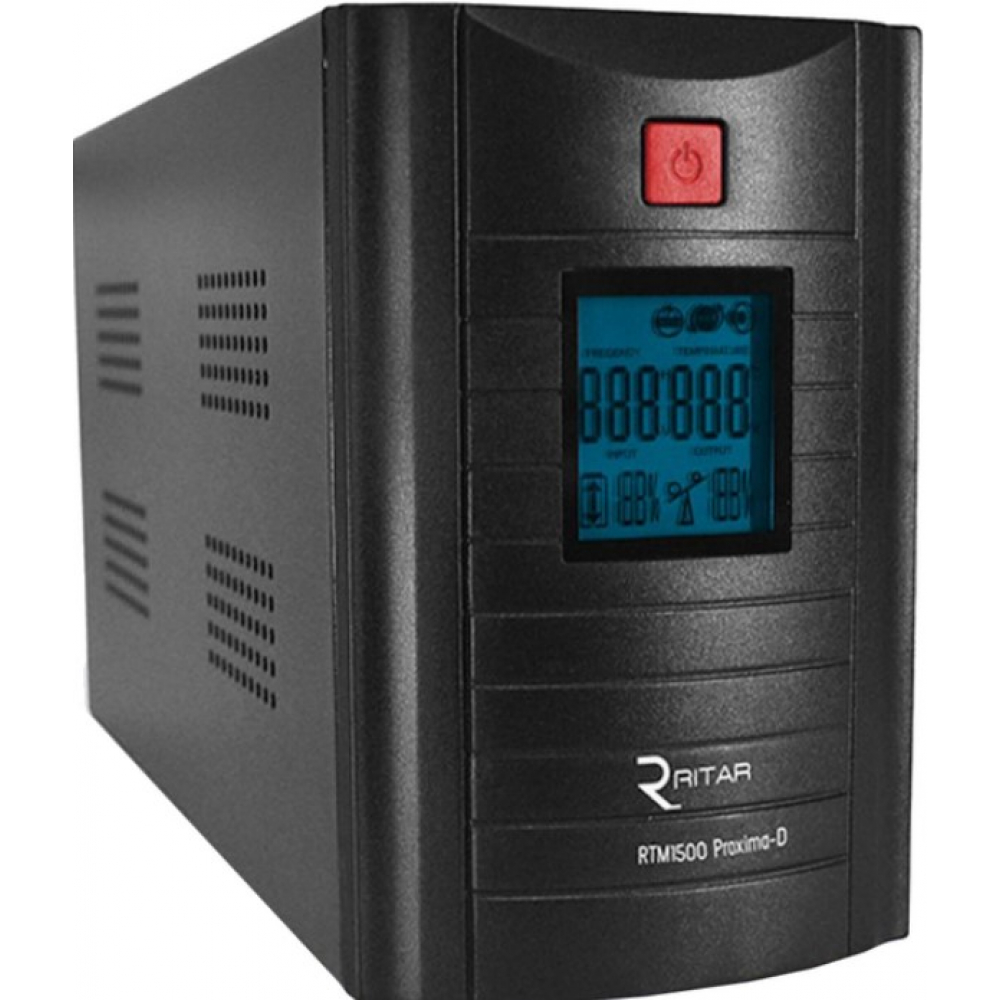 ИБП Ritar RTM1500 (900W) Proxima-D, LCD