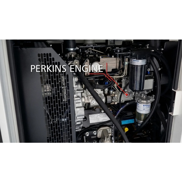 Дизельний генератор Gucbir GJP110 з двигуном PERKINS, 110 кВА/88 кВт