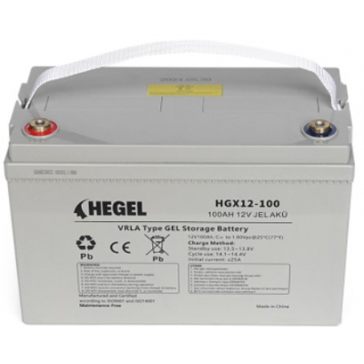 Аккумулятор гелевый Hegel 100-12 GEL (12V 100Ah)