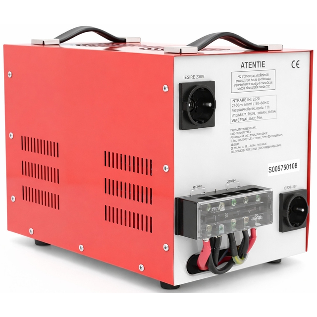 Стабілізатор напруги сервопривідний Conter MSER 10000 VA-V2/7500W (1 фаза)