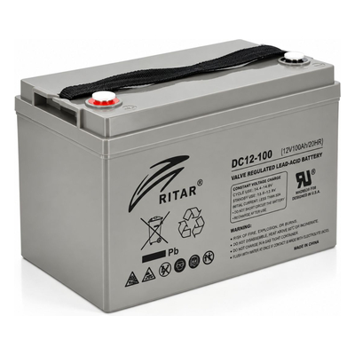Акумулятор свинцево-кислотний Ritar AGM DC12-100 (12V 100Ah)