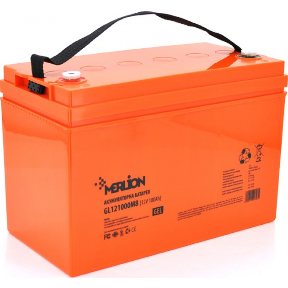 Акумулятор Merlion GL121000M8 12V100 Ah