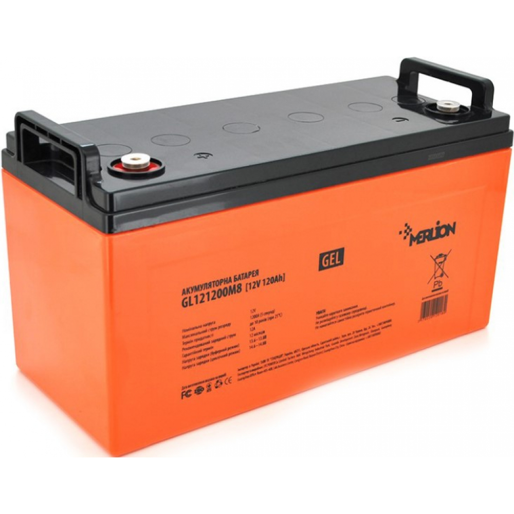 Аккумулятор Merlion GL121200M8 12V120 Ah