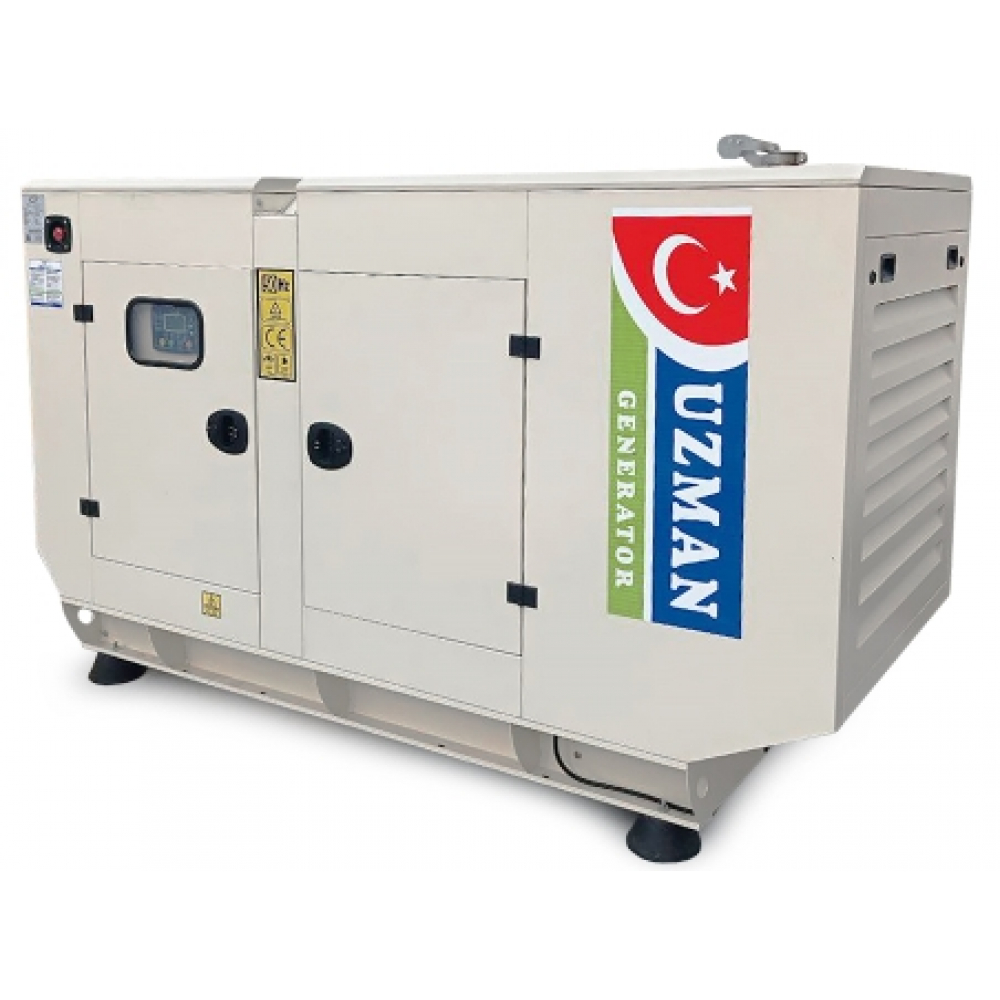 Дизельный генератор Uzman Yangdong YND485D, 44 кВА (YT-YND485D-44 КВА) 44 КВА/32КВ (AVR+ATS(АВР) в комплекте)