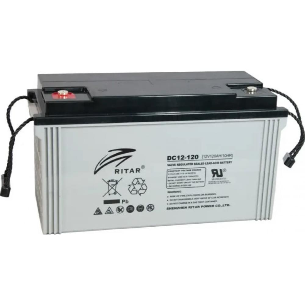 Акумулятор Ritar AGM DC12-120, Gray Case, (12V 120Ah)