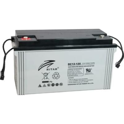 Акумулятор Ritar AGM DC12-120, Gray Case, (12V 120Ah)