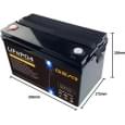 Акумулятор літій-залізо-фосфатний (LiFePo4) Gear LiFePO4 25,6V 50Ah (BMS-50A/50A) Q1