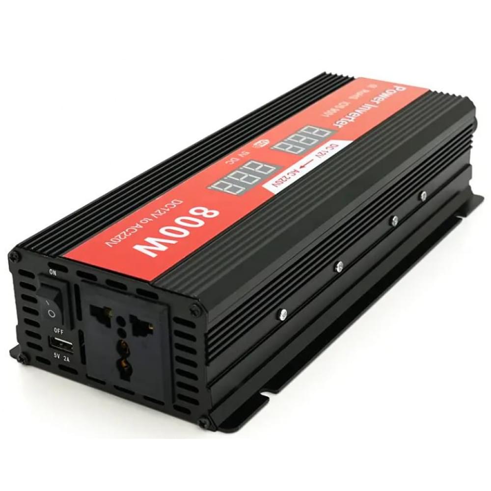 Инвертор Demuda YT-D800W-12V, 800W 12/220V