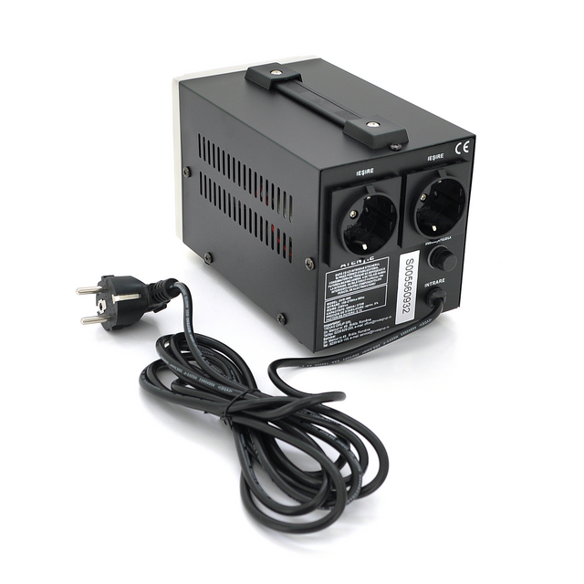 Стабілізатор напруги релейний Conter SVR-500VA/375W (0,375 кВт, 1 фаза)