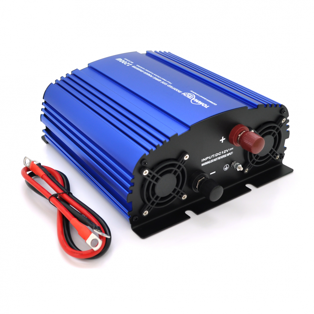 Инвертор TommaTech MS-1200, 12V/220V, 1200W