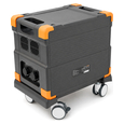 Power station Pecron E3800LFP APP Control, 4200W/3840Wh LiFePO4, MPPT 3000W max, DC12V-5A, XT60-12V-30A, 4хAC 220, 4xUSB-18W, 2хUSB-C(100W), Fast charge 90min, 445х307х373mm, 39.6kg