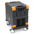 Power station Pecron E3800LFP APP Control, 4200W/3840Wh LiFePO4, MPPT 3000W max, DC12V-5A, XT60-12V-30A, 4хAC 220, 4xUSB-18W, 2хUSB-C(100W), Fast charge 90min, 445х307х373mm, 39.6kg