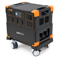Power station Pecron E3800LFP APP Control, 4200W/3840Wh LiFePO4, MPPT 3000W max, DC12V-5A, XT60-12V-30A, 4хAC 220, 4xUSB-18W, 2хUSB-C(100W), Fast charge 90min, 445х307х373mm, 39.6kg