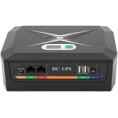 ДБЖ Green Wave UPS-45W DCP-45W-17, 5/9/12V, 17600мAh(8*2200MAh), USB 3.0, Black, BOX