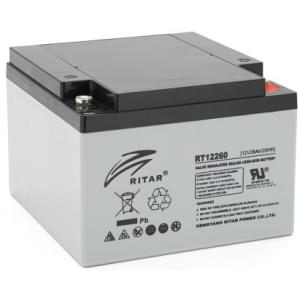 Ritar AGM RT12260 Gray Case 12V 26Ah Ritar AGM RT12260 Gray Case 12V 26Ah