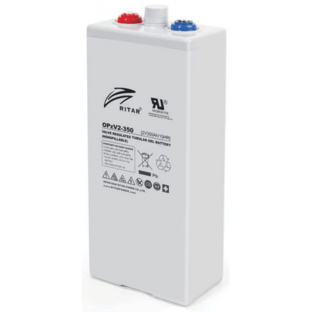 Аккумулятор Ritar OPzV 2-350 AGM (2V 350Ah)