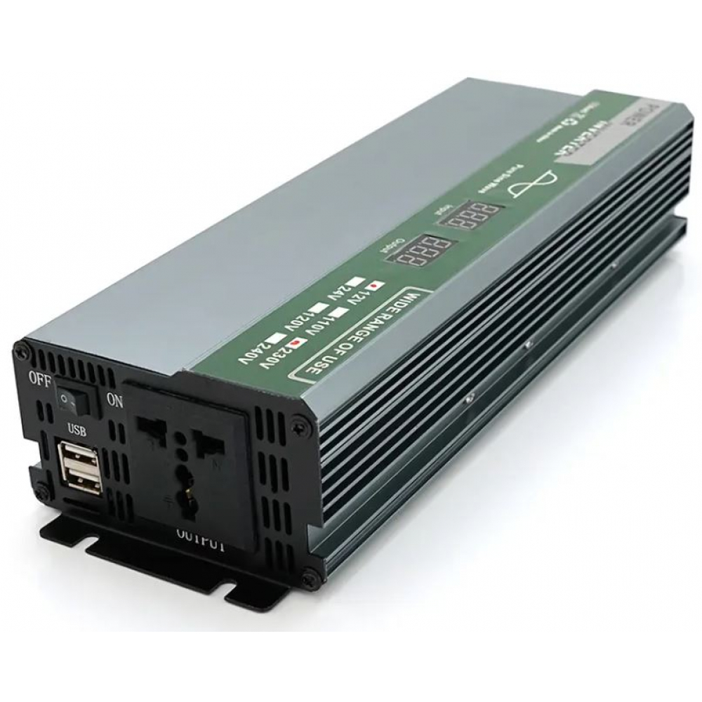 Инвертор Demuda DMDPSW-800W, 12V/220V, 800W