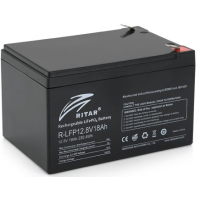 Аккумулятор Ritar LiFePO4 12,8V 18Ah (230.4Wh)